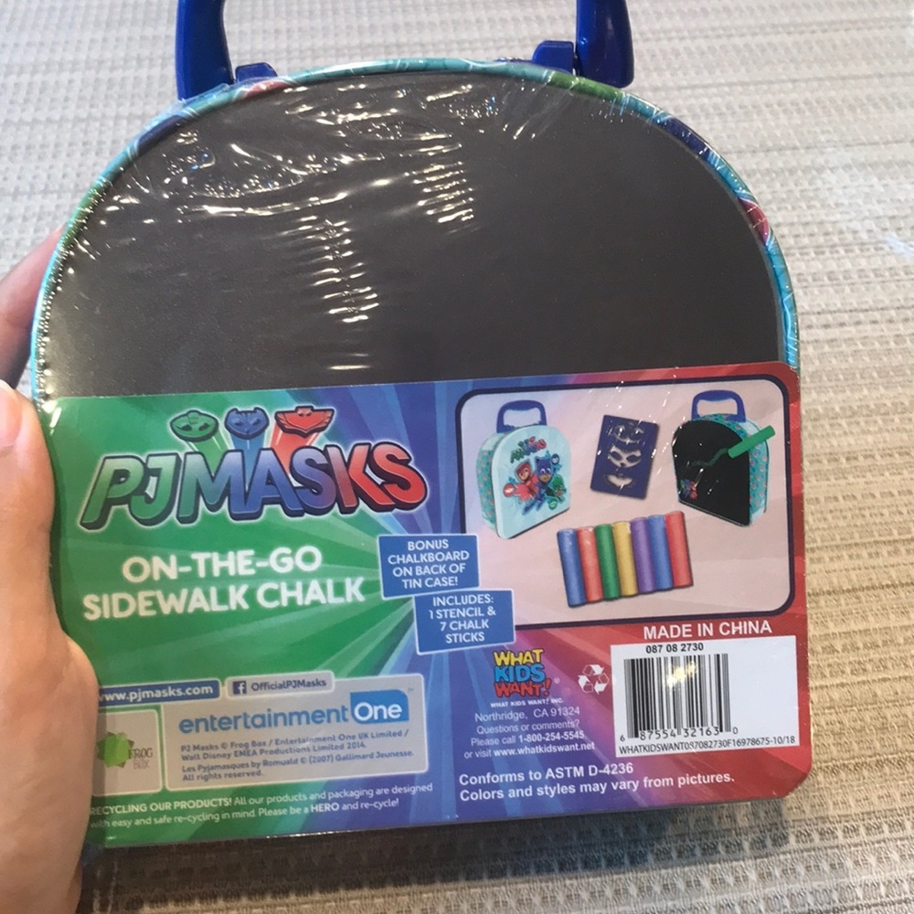 PJMasks on the go sidewalk chalk - Picture 2 of 2